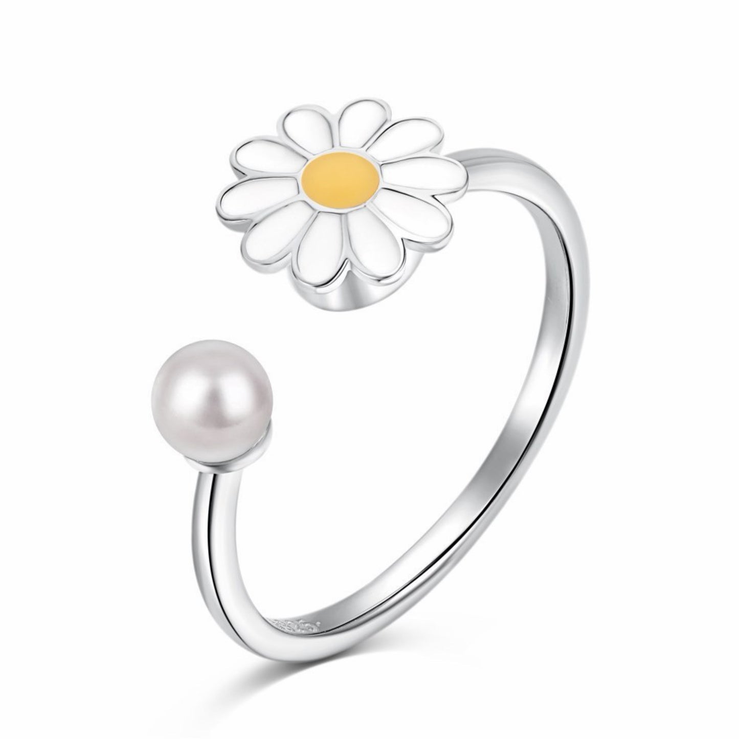 RareLucky Rotating Charm S925 Adjustable Ring