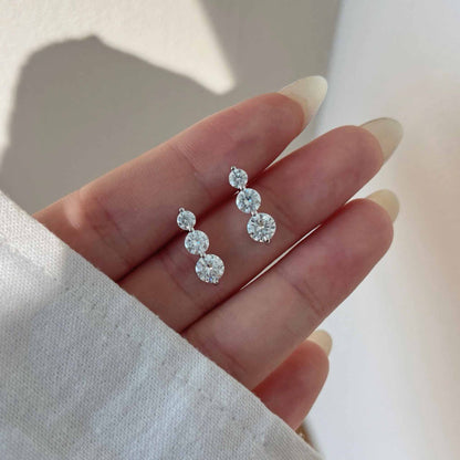 RareLucky Moissanite Earrings Collection