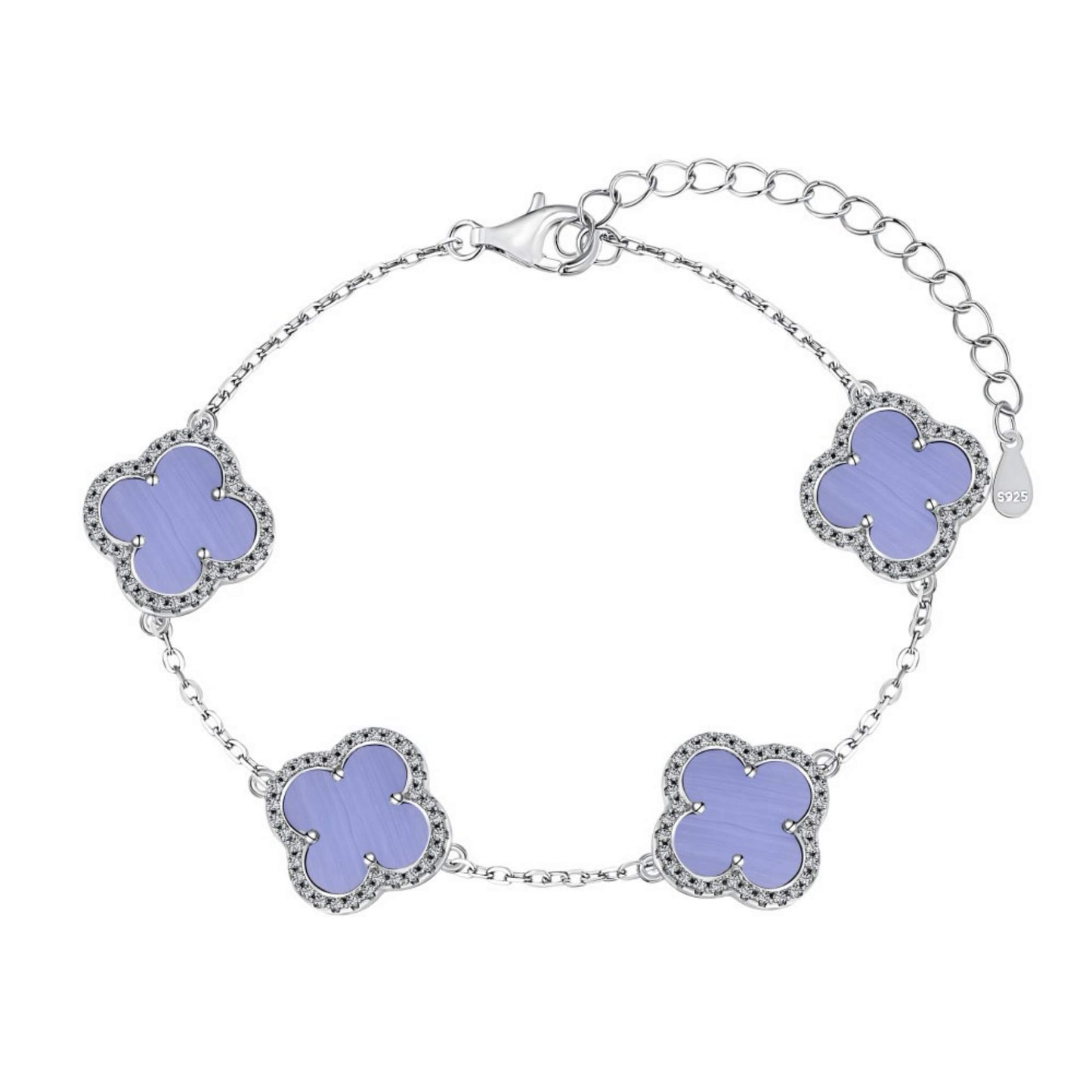 RareLucky Four-Leaf Clover Bracelet