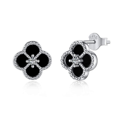 RareLucky Four-Leaf Clover Earrings