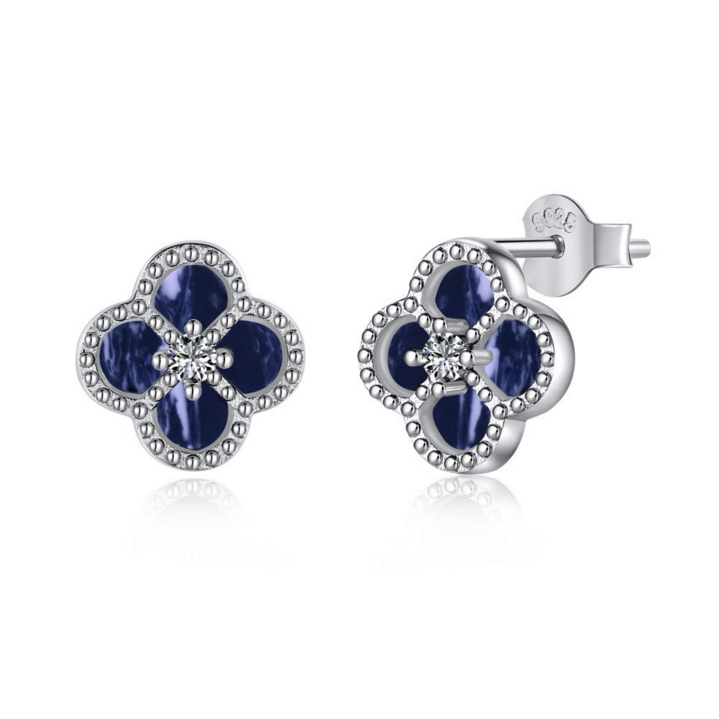 RareLucky Four-Leaf Clover Earrings