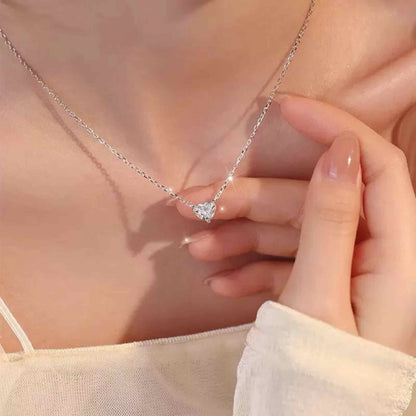 RareLucky Heart Moissanite Jewelry Set