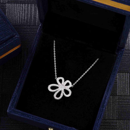 RareLucky Openwork Bloom Moissanite Set