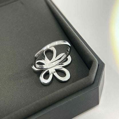 RareLucky Openwork Bloom Moissanite Set