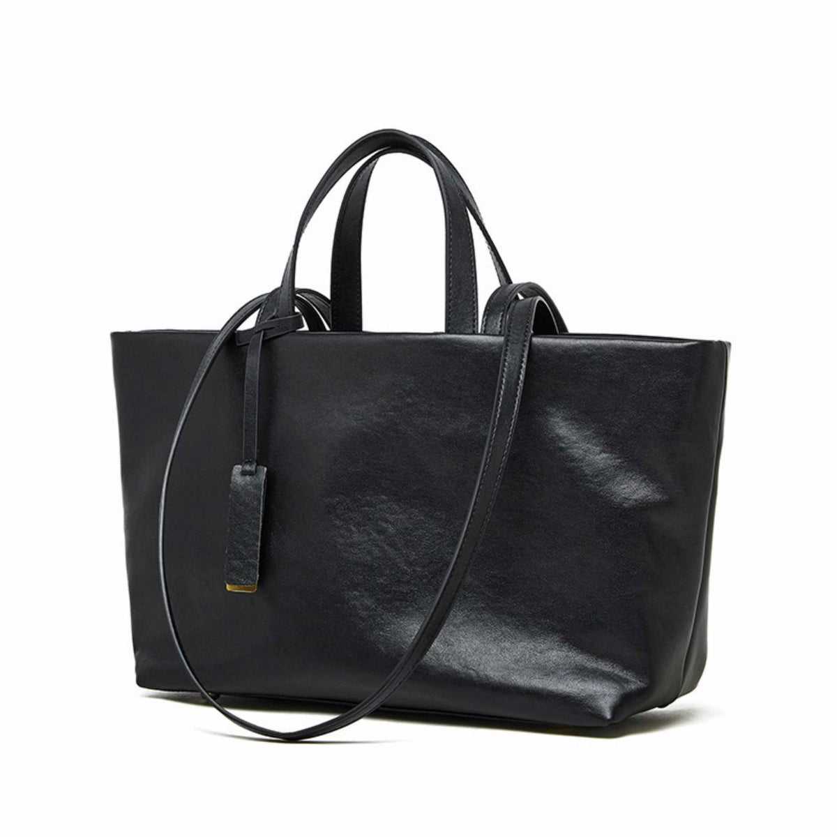 Vintage Leather Tote Bag