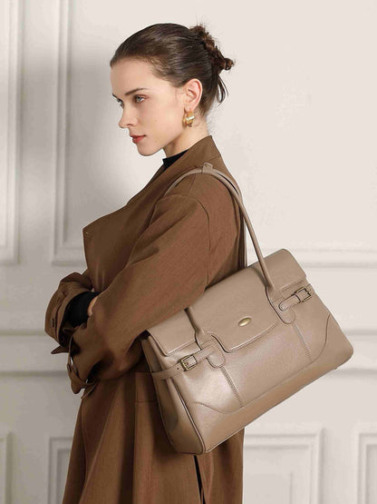 Vintage Leather Satchel Bag