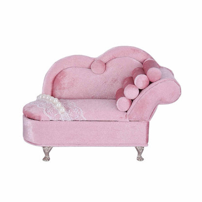 RareLucky Pink Velvet Furniture Jewelry Boxes – 7 Styles & Full Set