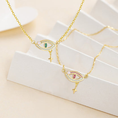RareLucky Mystic Eye S925 Necklace