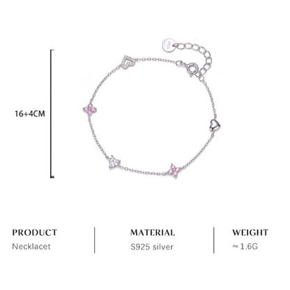RareLucky Star Heart S925 Jewelry Set