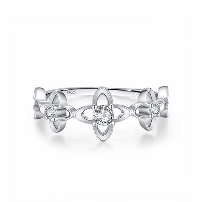 RareLucky Three Blossom S925 Ring