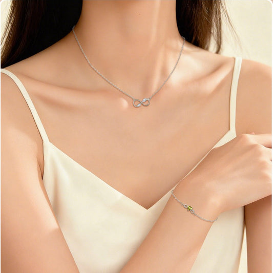 RareLucky Infinity Spark S925 Necklace