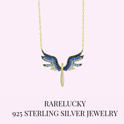 RareLucky Guardian Wing S925 Necklace