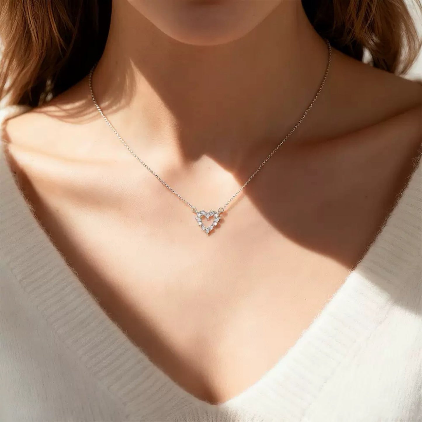 RareLucky Radiant Heart S925 Necklace