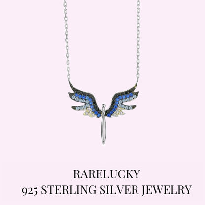 RareLucky Guardian Wing S925 Necklace