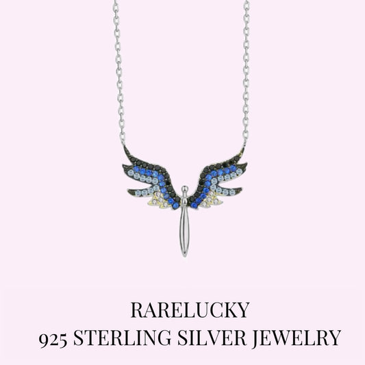 RareLucky Guardian Wing S925 Necklace