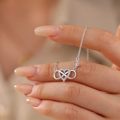 RareLucky Infinity Heart S925 Necklace
