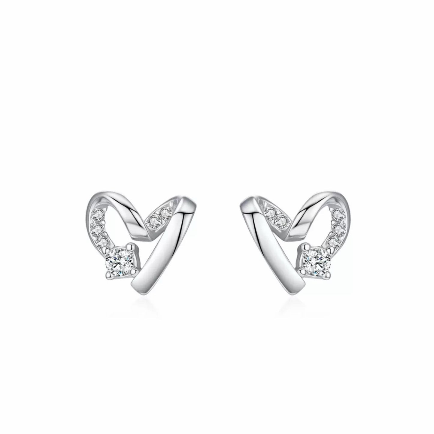 RareLucky Heart Curve S925 Jewelry Set