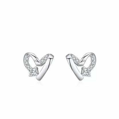 RareLucky Heart Curve S925 Jewelry Set
