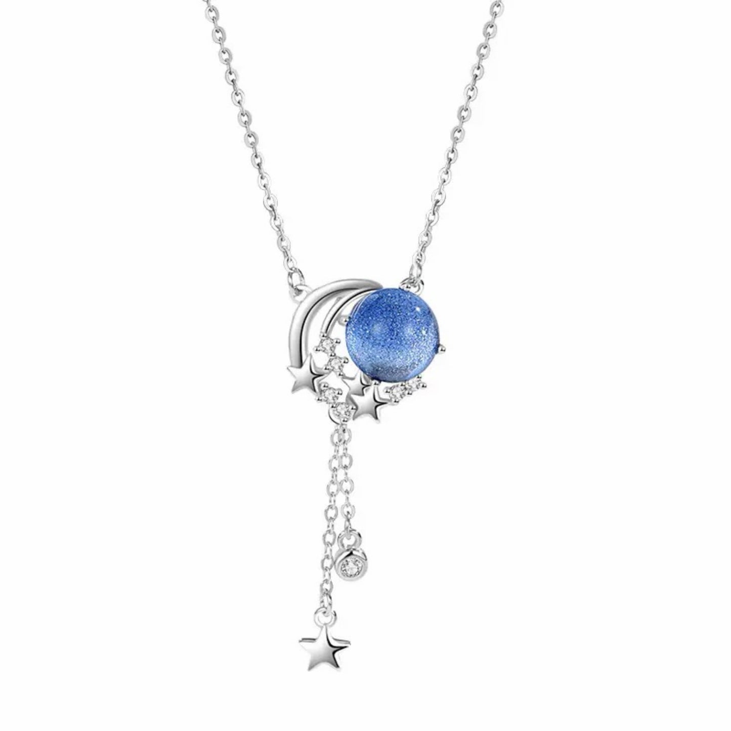 RareLucky Blue Moonfall S925 Jewelry Set