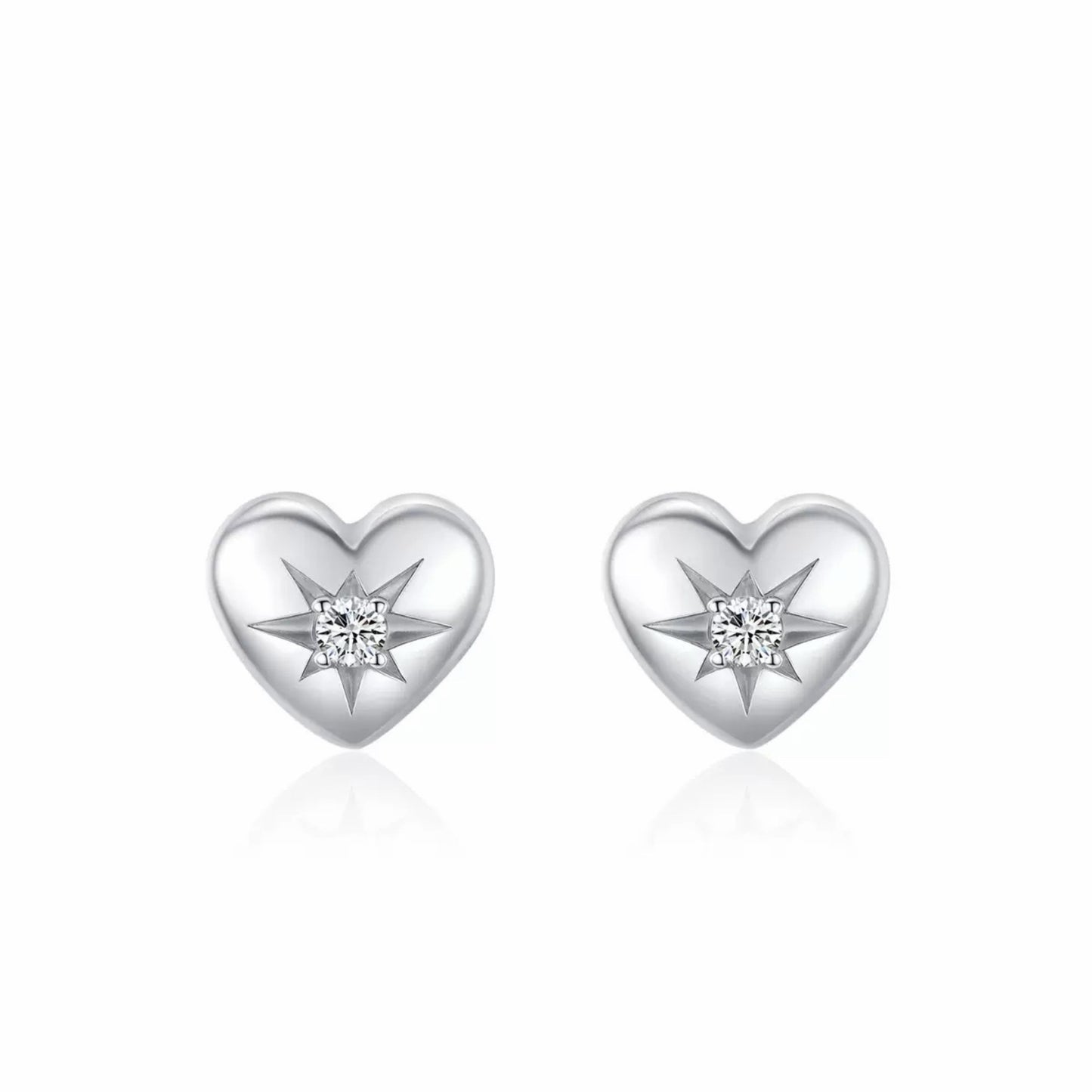 RareLucky Star Heart S925 Jewelry Set