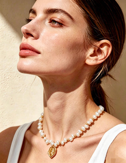 Vintage Coin Pearl Jewelry