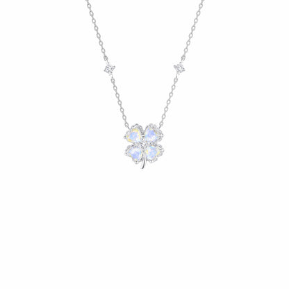 RareLucky Rotating Aurora Clover S925 Jewelry Set