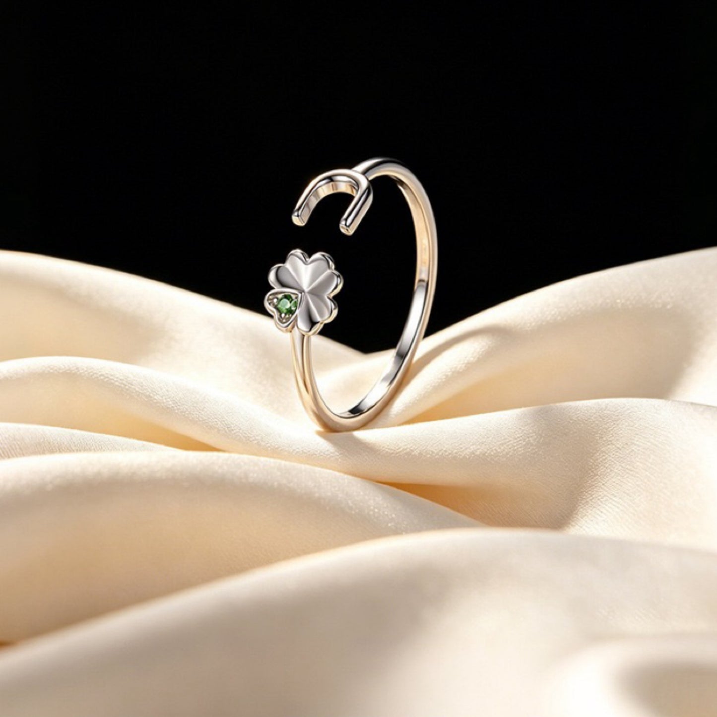 RareLucky Lucky Clover S925 Ring