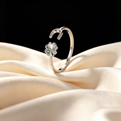RareLucky Lucky Clover S925 Ring