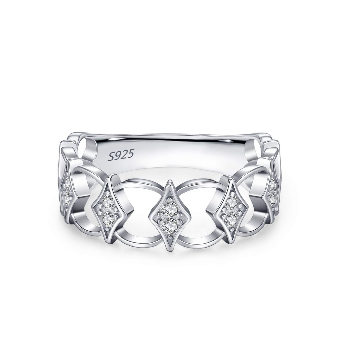 RareLucky Vintage Lattice S925 Ring