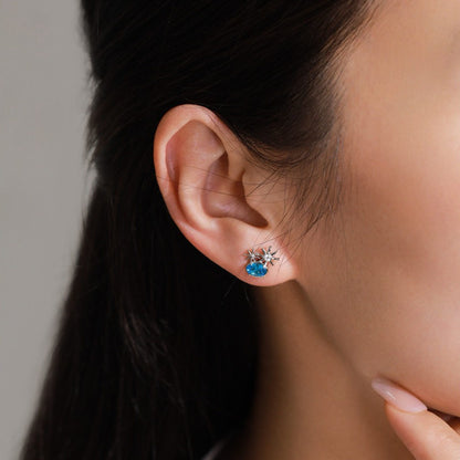 RareLucky Blue Galaxy S925 Jewelry Set