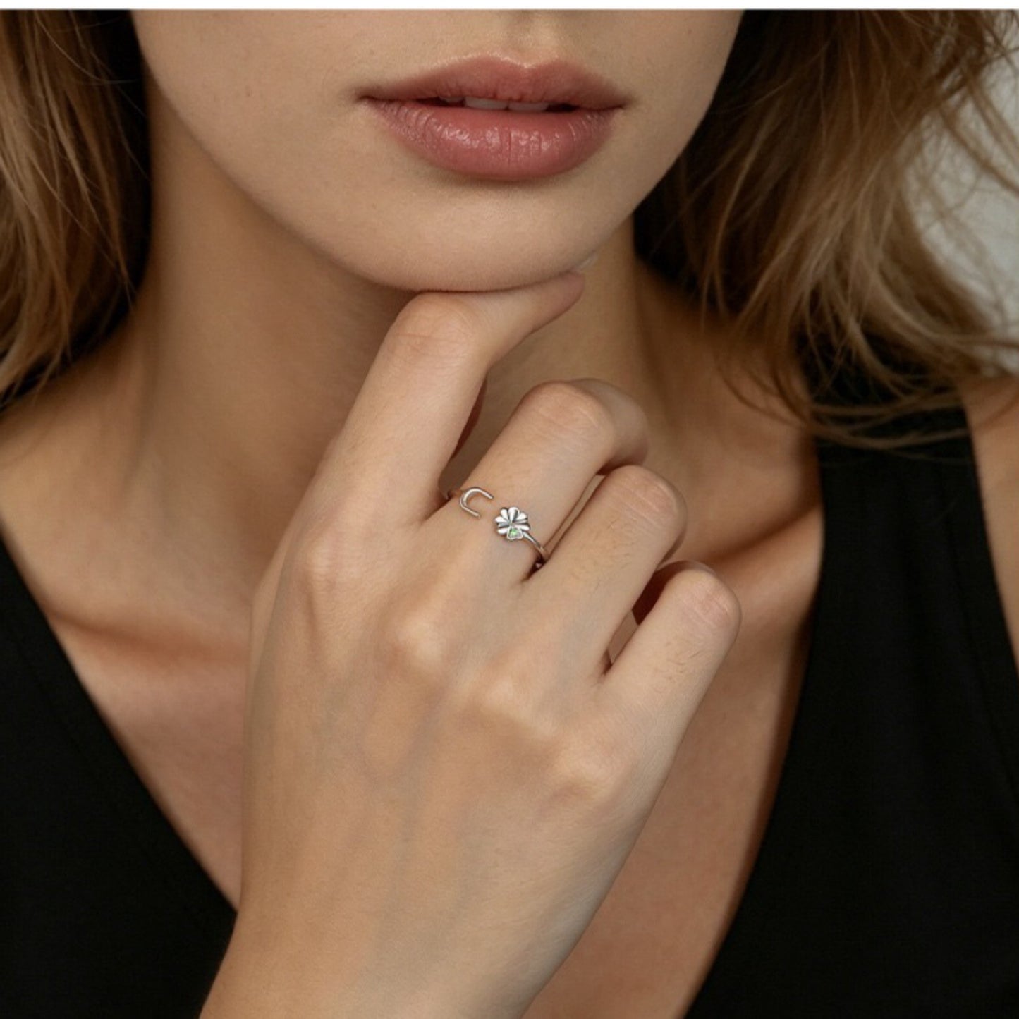RareLucky Lucky Clover S925 Ring