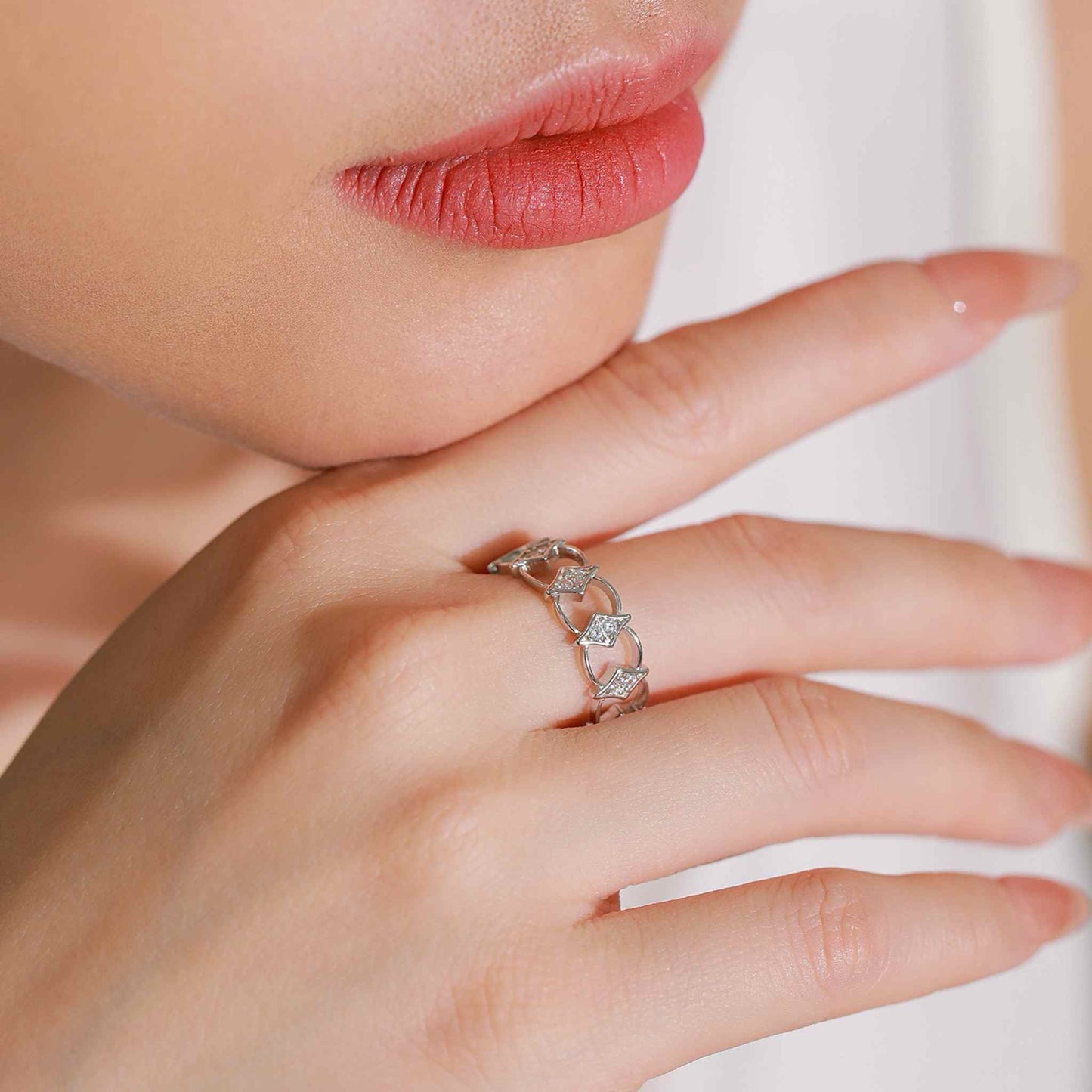 RareLucky Vintage Lattice S925 Ring