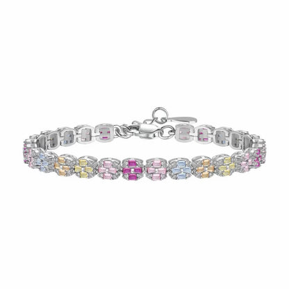RareLucky Colorful CZ S925 Bracelet Collection