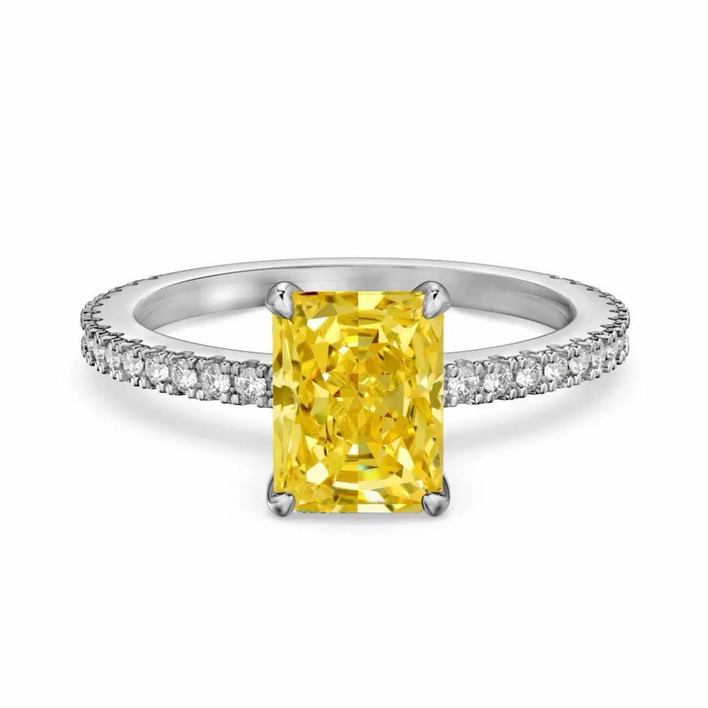 RareLucky Golden Glow CZ Ring Collection