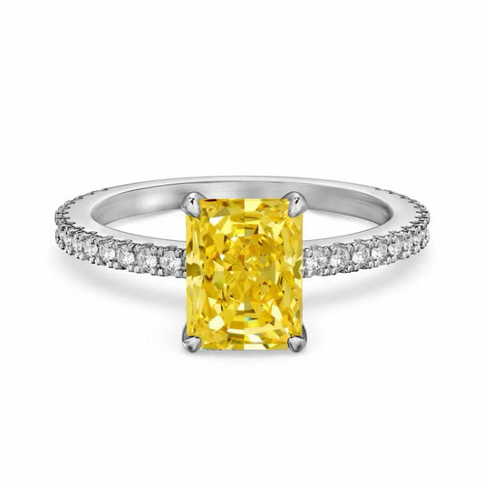 RareLucky Golden Glow CZ Ring Collection