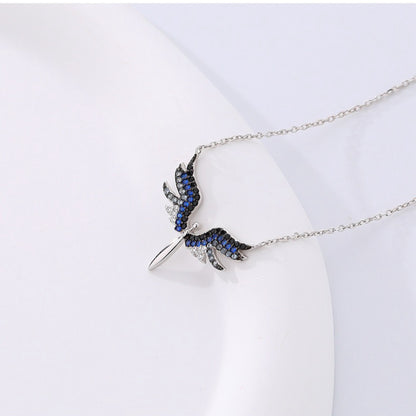 RareLucky Guardian Wing S925 Necklace