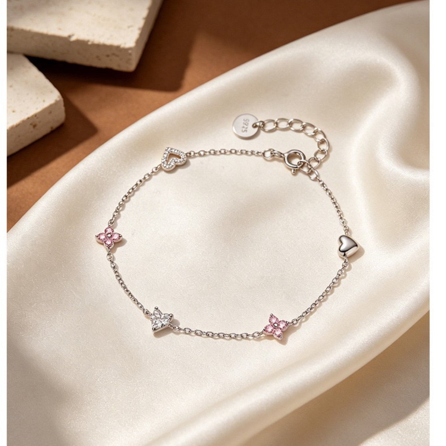 RareLucky Star Heart S925 Jewelry Set