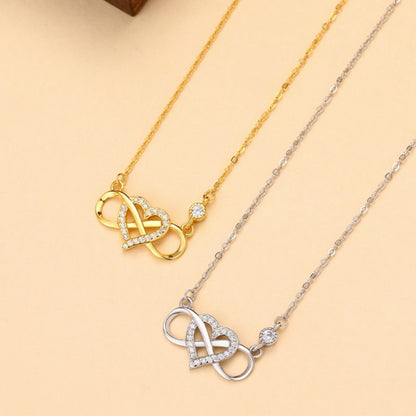 RareLucky Infinity Heart S925 Necklace