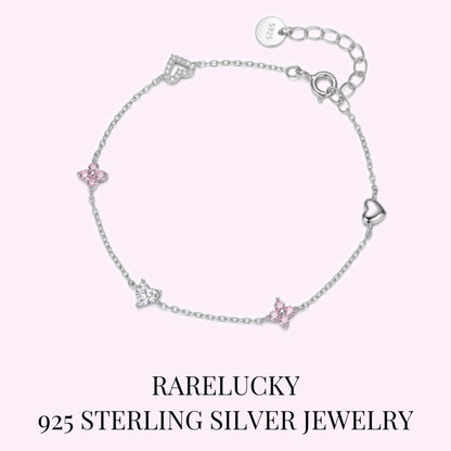 RareLucky Star Heart S925 Jewelry Set