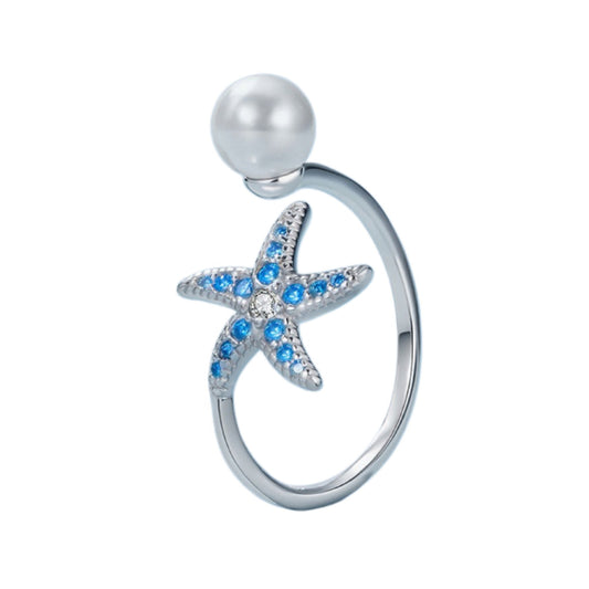 RareLucky Ocean Stories S925 Adjustable Open Ring Collection