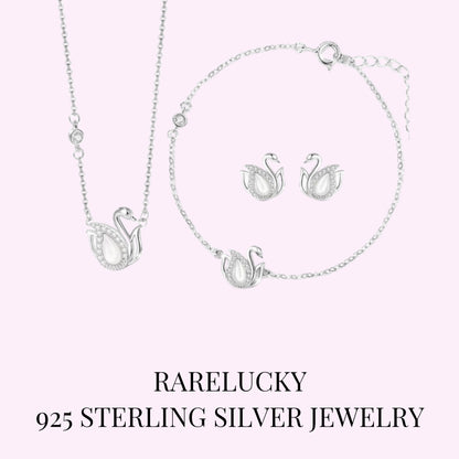 RareLucky Swan Grace S925 Jewelry Set