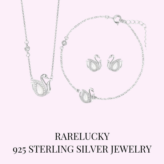 RareLucky Swan Grace S925 Jewelry Set