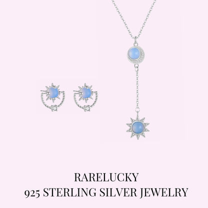 RareLucky Blue Celestial S925 Jewelry Set