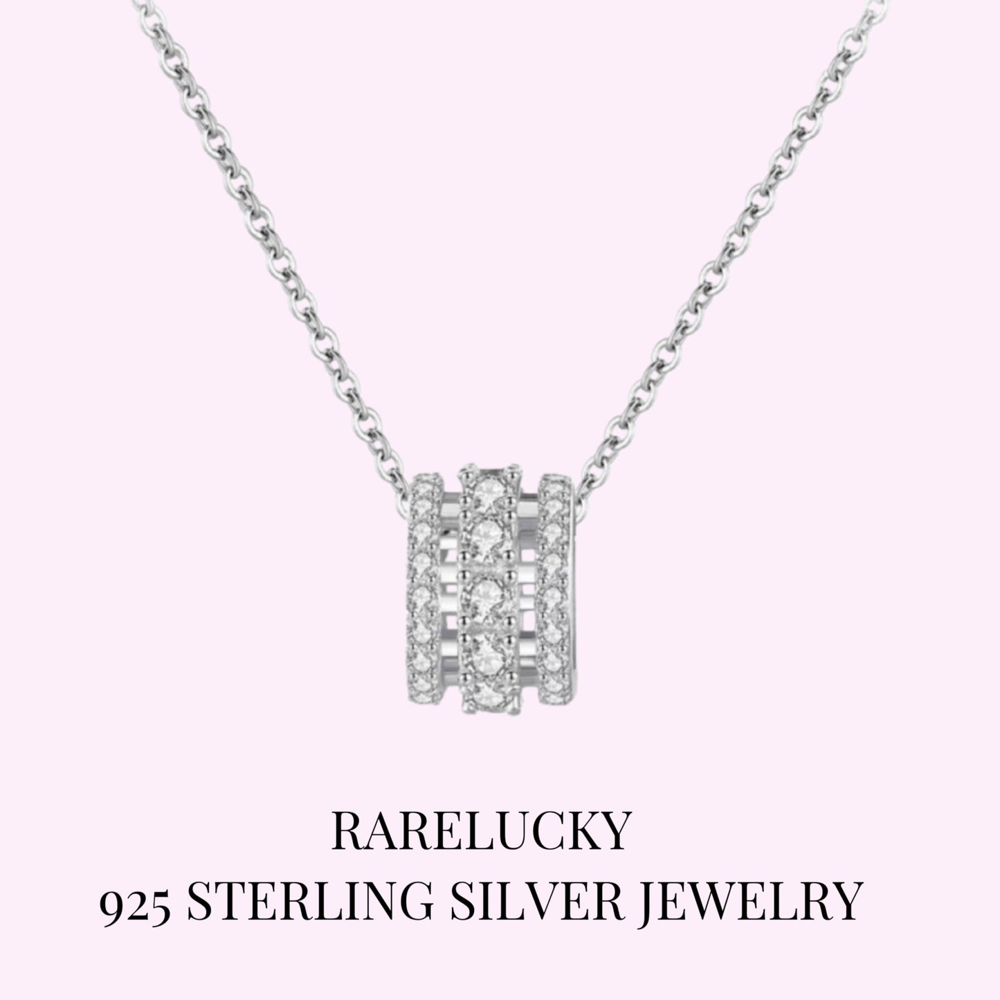 RareLucky Linear Glow S925 Necklace