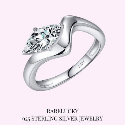 RareLucky Marquise Flow S925 Ring