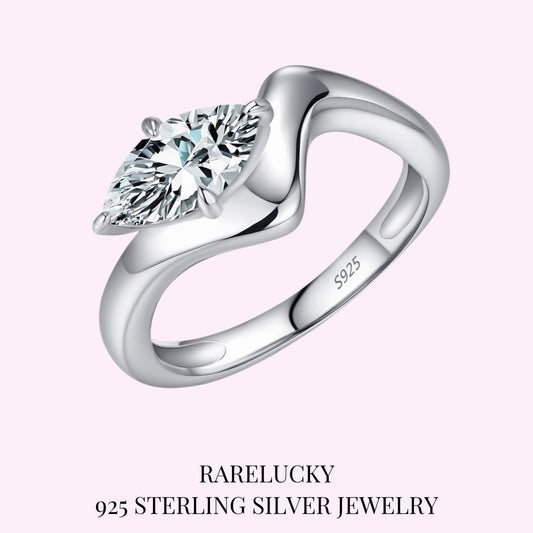 RareLucky Marquise Flow S925 Ring