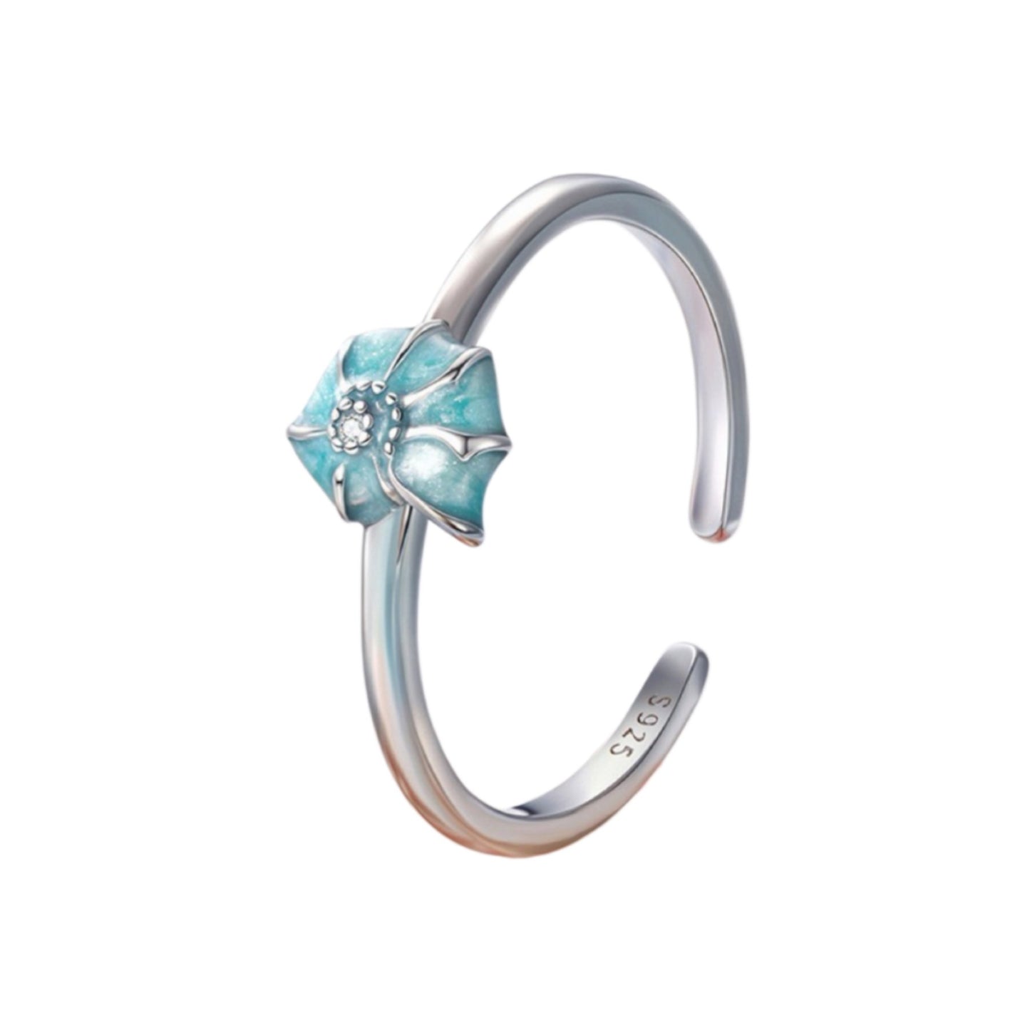 RareLucky Ocean Stories S925 Adjustable Open Ring Collection