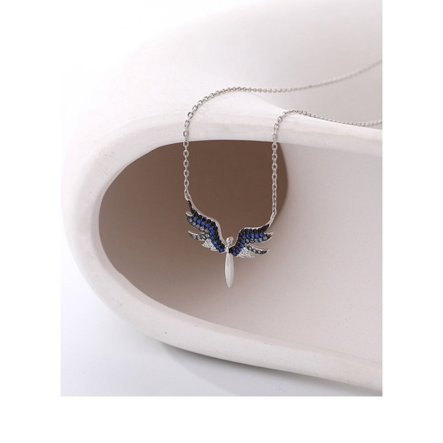 RareLucky Guardian Wing S925 Necklace