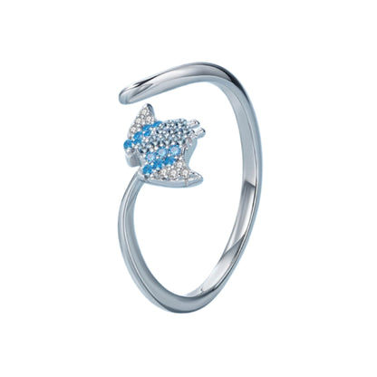 RareLucky Ocean Stories S925 Adjustable Open Ring Collection
