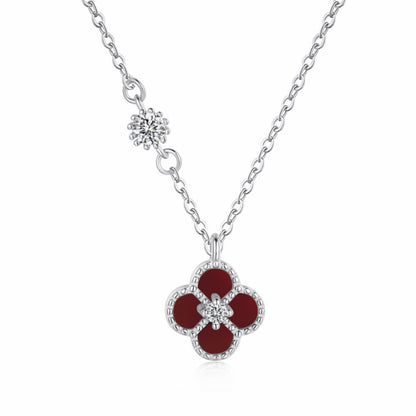 RareLucky Four-Leaf Clover Necklace
